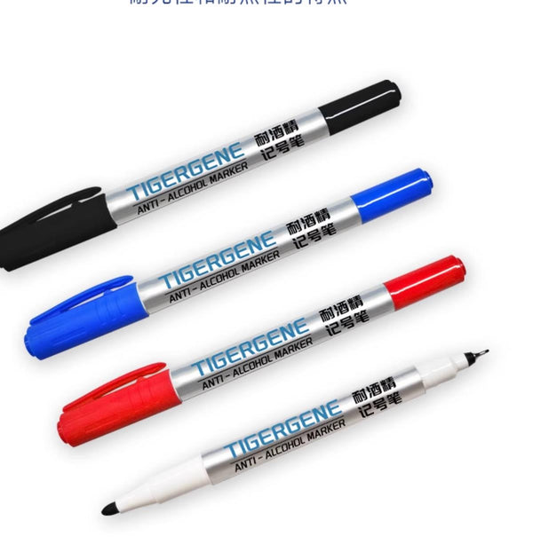 Alcohol-Resistant Water-Resistant Lab Marker (12 PACK) – Tigergene ...