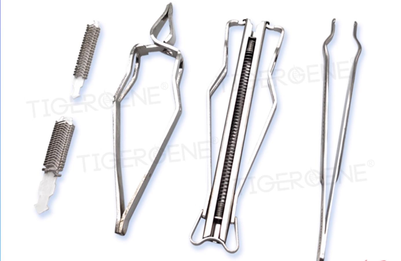 Tigergene Mouse/Rat  Wound Clips, Appliers & Removers