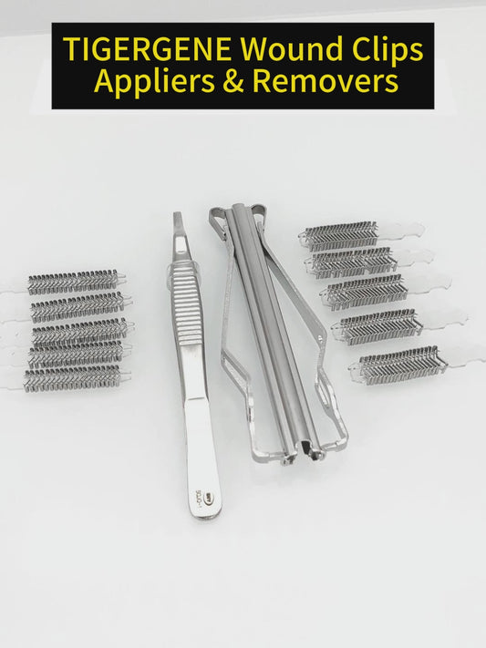 Tigergene Mouse/Rat  Wound Clips, Appliers & Removers
